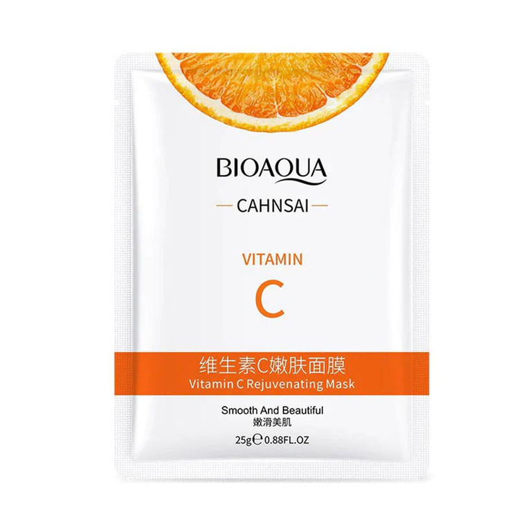 ماسک صورت مدل vitamin c وزن 25 گرم
