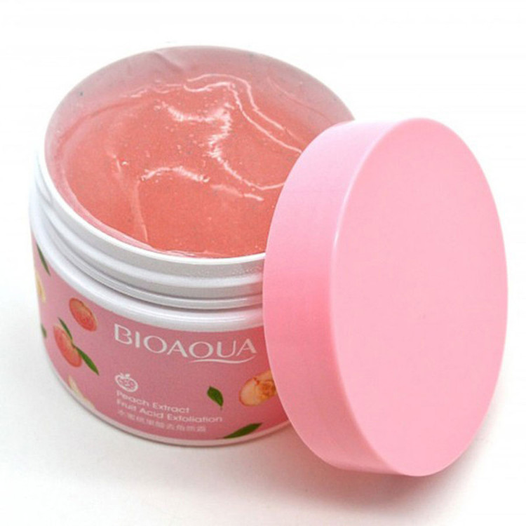 ماسک صورت و بدن مدل bqy72646 حجم 140 میلیلیتر ترمیمکننده، ضد آکنه، ضد پیری، لایهبردار، کوچککننده منافذ، روشنکننده، مرطوبکننده و جوانکننده با عصاره هلو و جنسینگ و ویتامین C